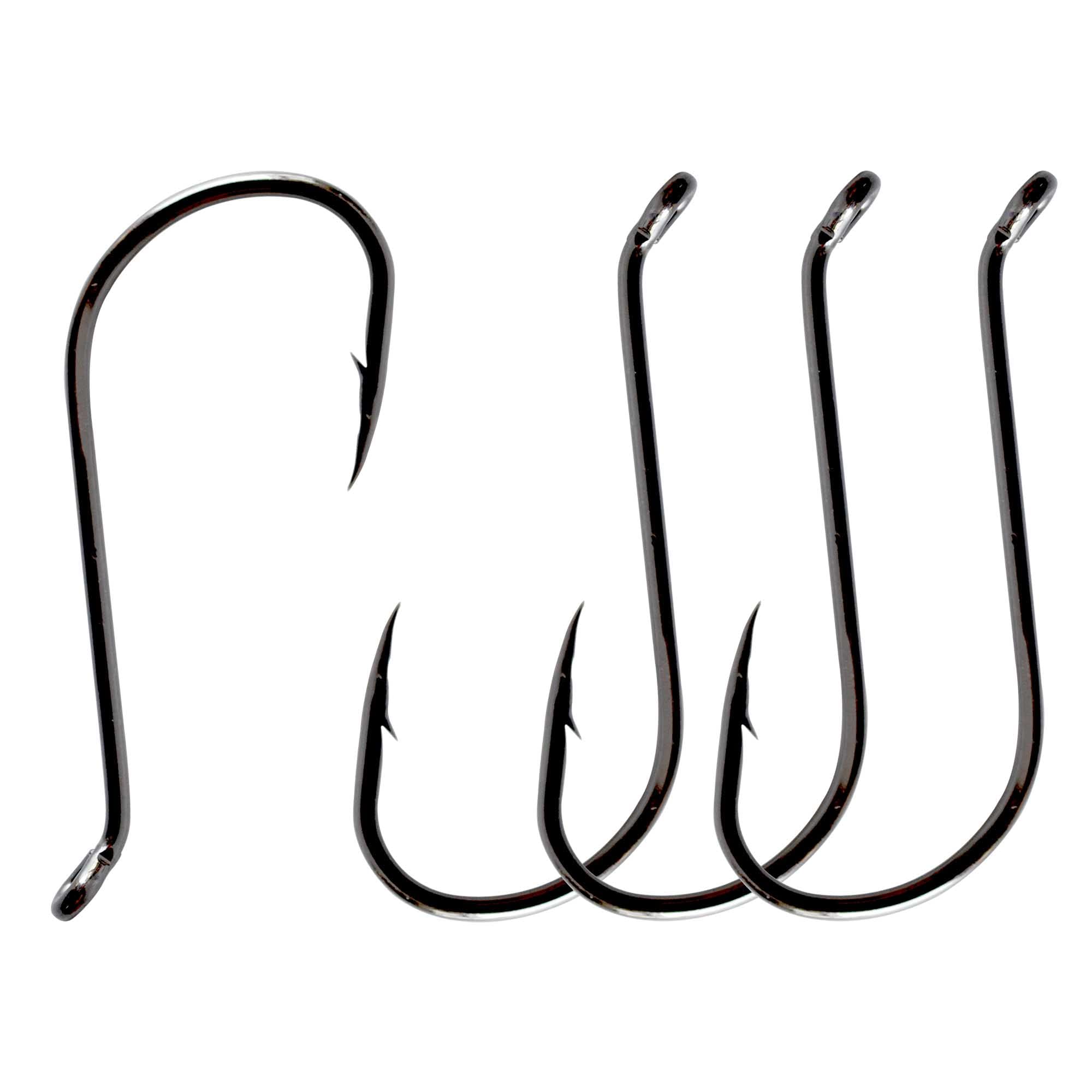Premium Octopus Beak Offset Fishing Hooks - Jig Hooks & Circle Hooks for Saltwater & Freshwater Fishing - Ideal for Longline Fishing, Surf Casting, and Deep Sea Angling