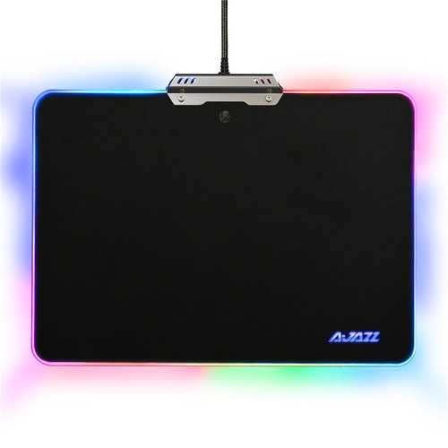 Ajazz AJPad Non-Slip RGB Gaming Mouse Pad with LED Backlight - Perfect for PC, Laptop, Office & Esports Gaming Setup