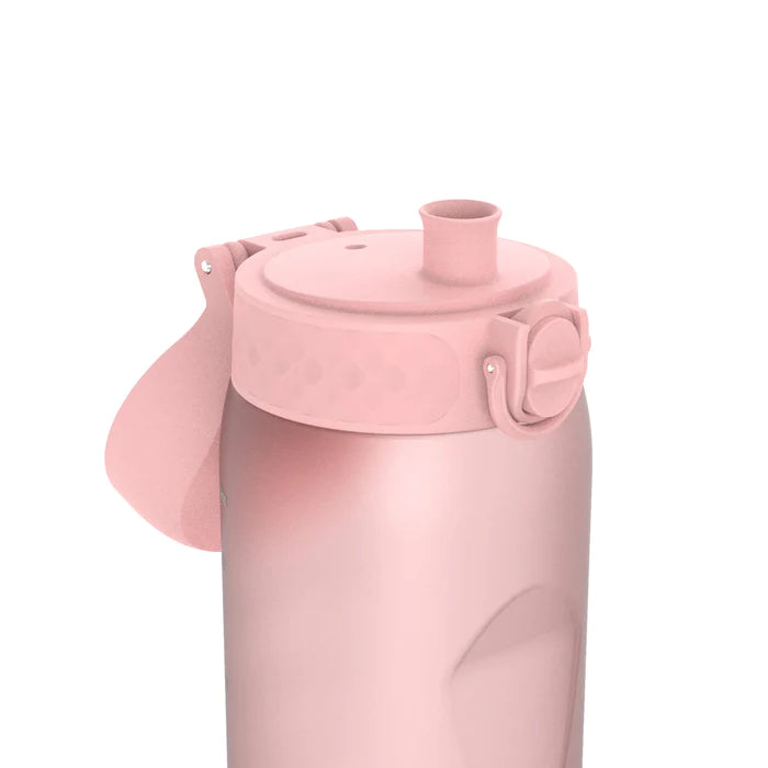 Ion8 Leakproof Water Bottle 750ml - BPA Free, Stainless Steel, Insulated, Pink - Perfect for Gym, Hiking, Travel & Everyday Use