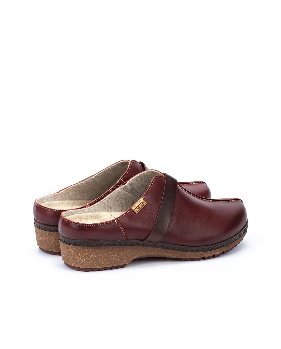 PIKOLINOS Women's Leather Granada Clogs - Comfortable & Stylish Slip-On Shoes for Casual Wear, Work & Outdoor Activities