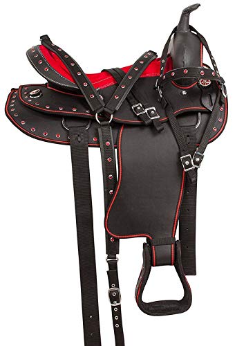Premium Synthetic Western Horse Saddle 14