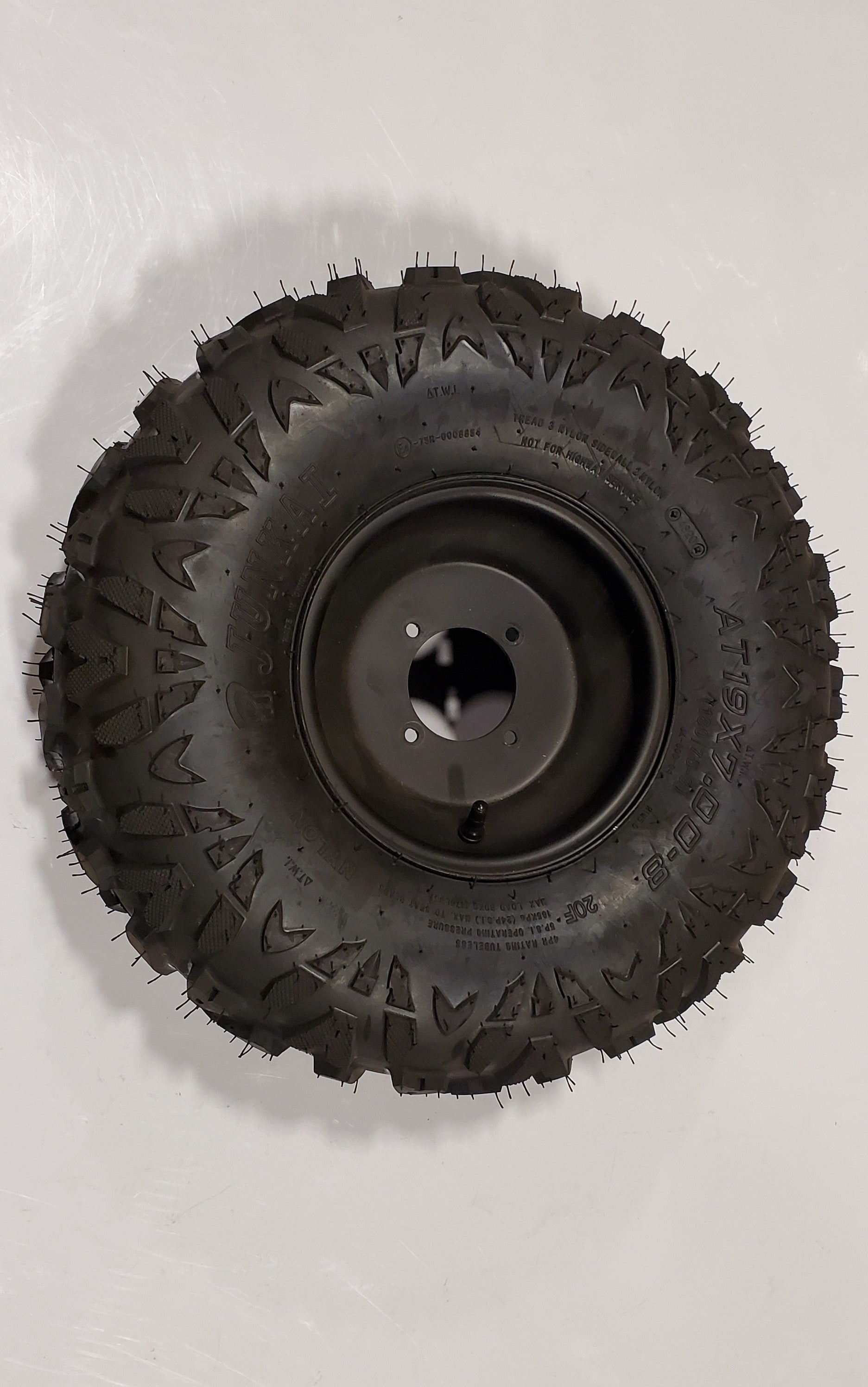 Blazer 125P Front Complete Wheel Assembly - Replacement for ATV & UTV - Durable Off-Road Performance - Perfect for Trail Riding & Farm Work