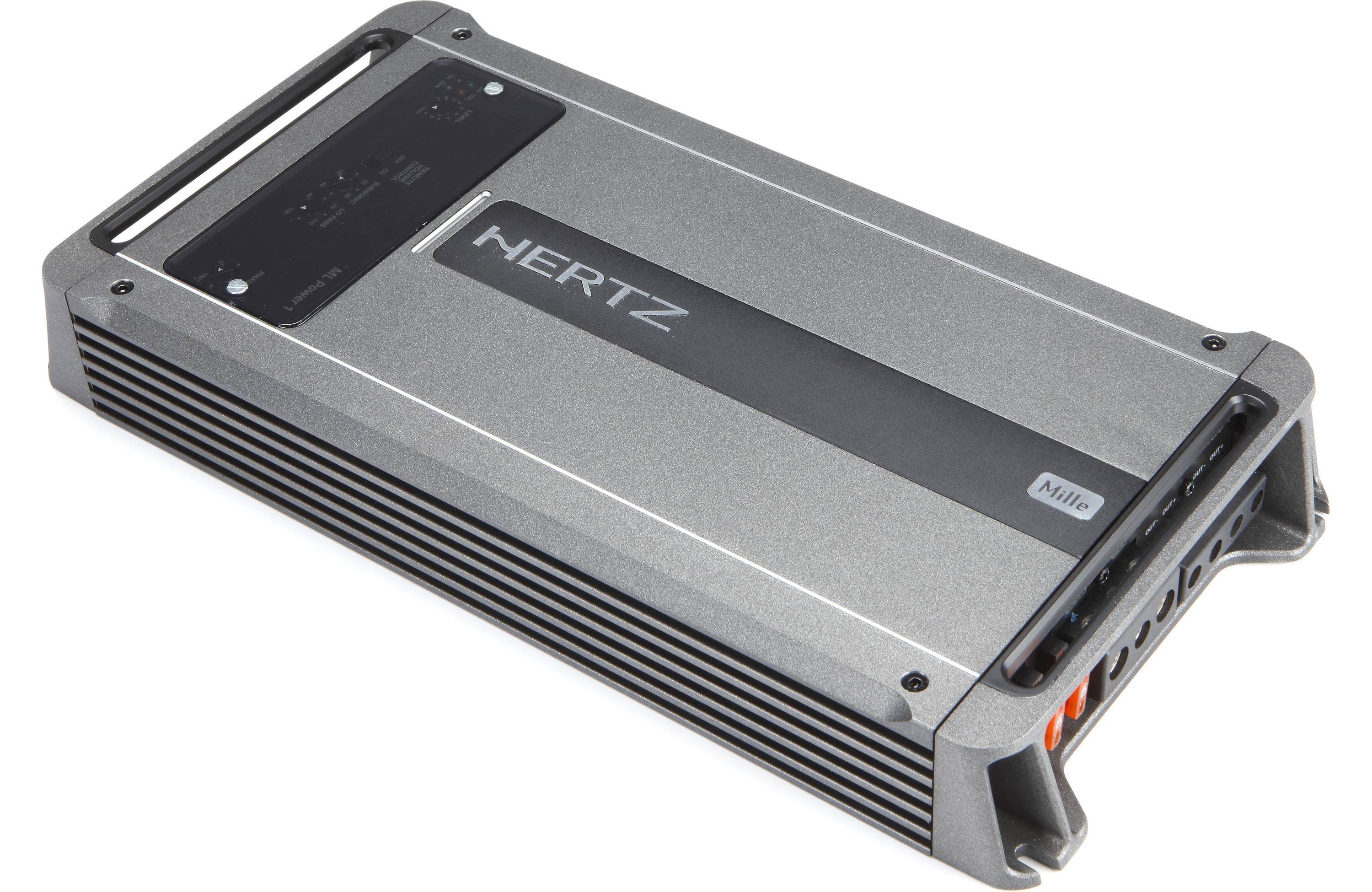 Hertz Mille Power 1 D Class Mono Car Amplifier - High Power 1 Ohm Stable Mono Block Amp for Car Audio Systems | Perfect for Subwoofers & Bass Boost in Vehicles