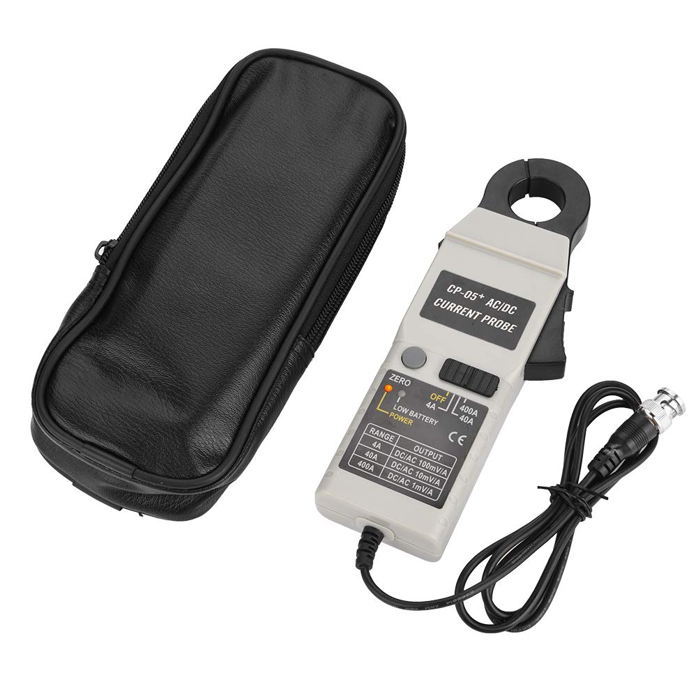 Digital Clamp Meter CP-05+ - 400A AC/DC Current Tester with 200KHz Frequency, Relative Zero Correction & Oscilloscope Compatibility | Perfect for Electricians, HVAC Technicians & Automotive Diagnostics