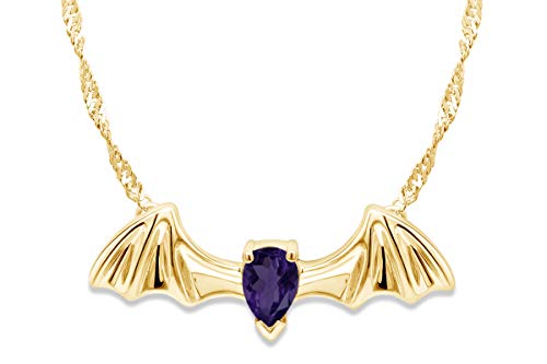 Yellow Gold Over : Simulated Alexandrite