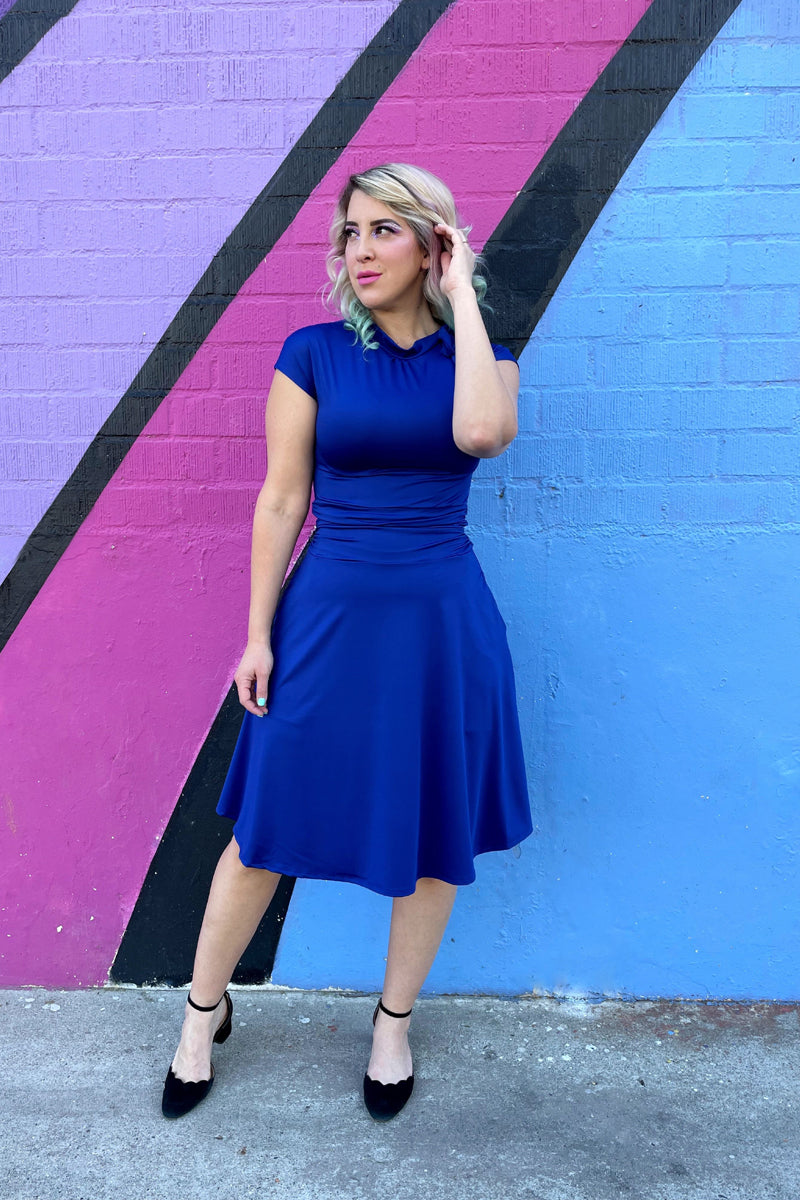 Royal Blue Bombshell Dress for Women - Sexy Bodycon Party & Evening Gown | Perfect for Cocktail Parties, Date Nights & Special Occasions
