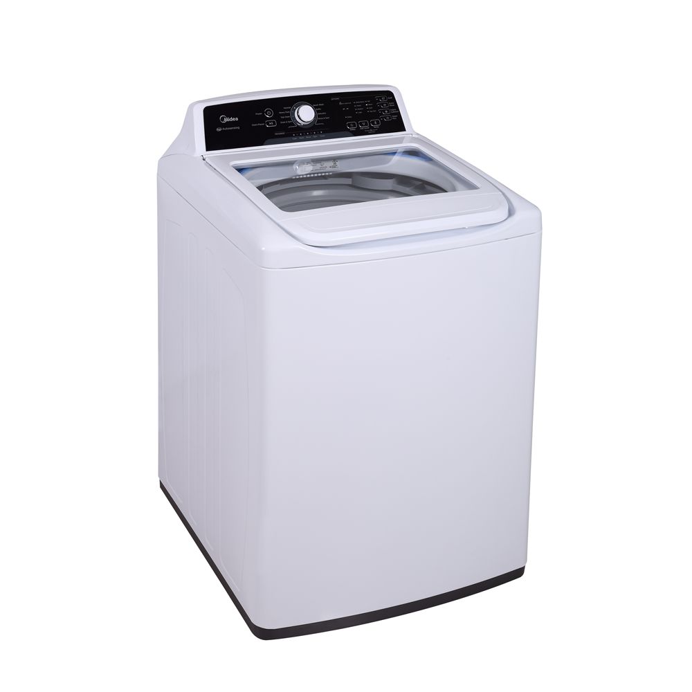 Midea 4.1 Cu. Ft. Top Load Washing Machine with Impeller - White (MLV41N1AWW) | Compact Laundry Solution for Apartments & Small Spaces