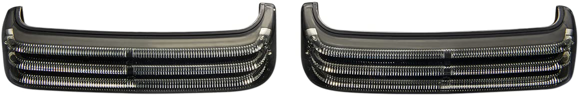 Custom Dynamics PB-SB-HD-BS Probeam Saddlebag Lights - Black/Smoke Lens for Harley Davidson Motorcycles | Enhanced Visibility & Style for Night Riding & Custom Bike Builds