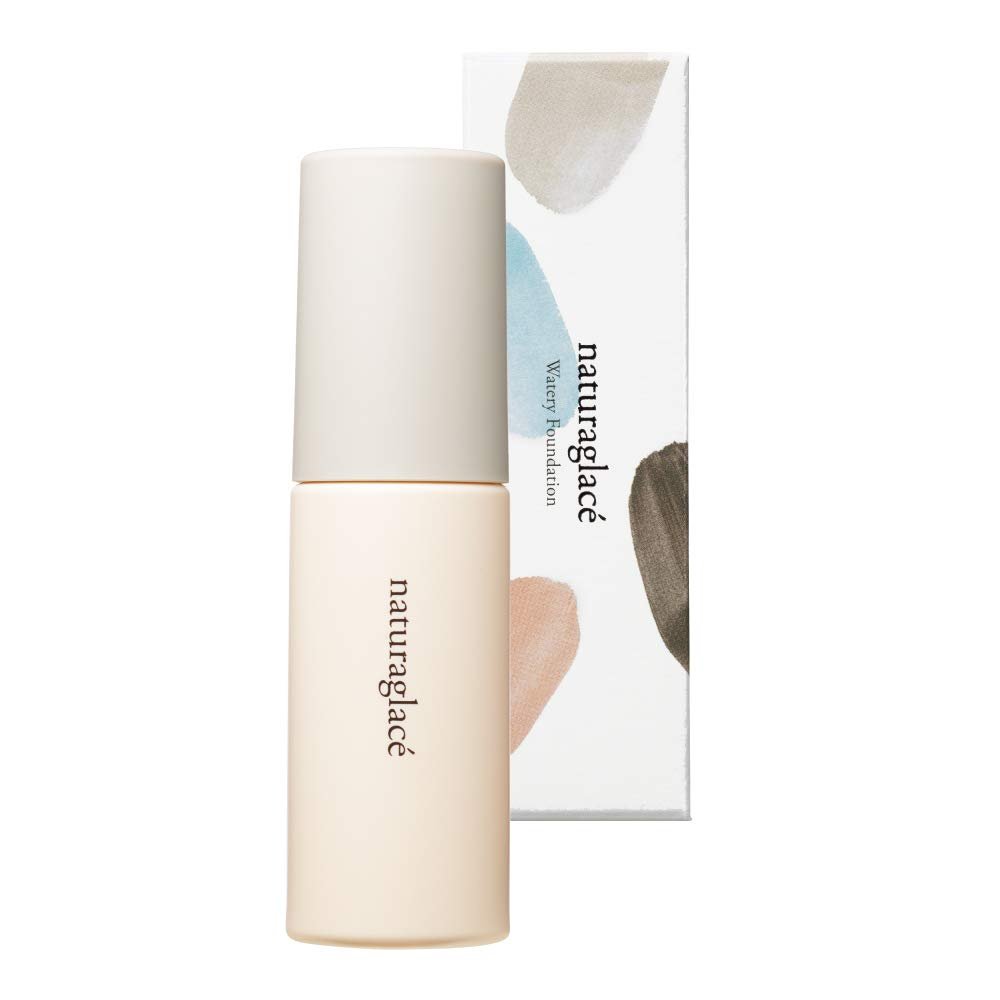 Naturaglace Lightweight Watery Foundation SPF30 - Natural Beige 30ml | Vegan, Cruelty-Free Makeup for Daily Wear & Sensitive Skin | Perfect for Work, Date Night & Special Occasions