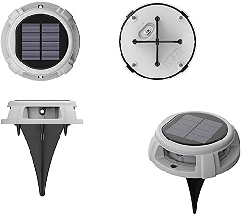 Solar Powered Outdoor LED Ground Lights - IP67 Waterproof, Durable & Energy Efficient for Gardens, Pathways, Decks & Landscaping | Perfect for Patio, Yard & Driveway Lighting
