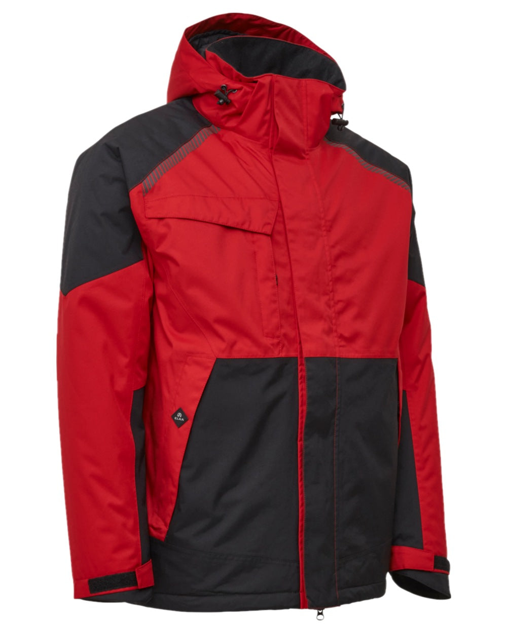 Elka Men's Xtreme Stretch Winter Work Jacket - Waterproof Insulated Cold Weather Coat for Outdoor Construction & Snow Activities