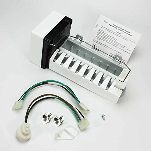 Replacement Icemaker Kit Compatible with Maytag M1TXEMMWW00, Kenmore/Sears 1068758511, GR2FHMXPB03, KitchenAid KTRS22EMWH01 Refrigerators - Internal Ice Maker Replacement Part - Perfect for Home Kitchen Refrigerator Repair & Maintenance