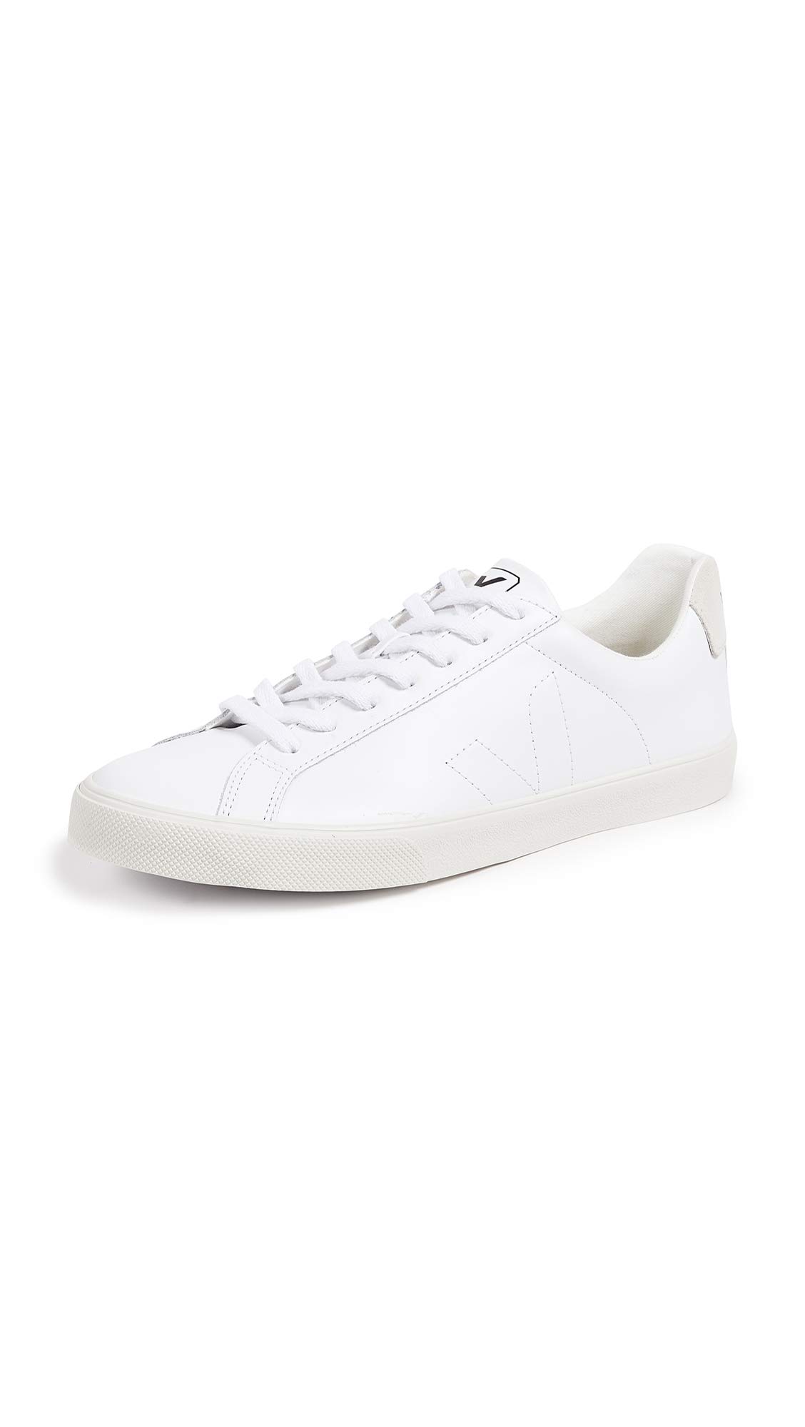 Veja Women's Esplar Sneakers - Extra White Vegan Leather Casual Shoes for Walking, Work & Everyday Wear | Eco-Friendly & Comfortable