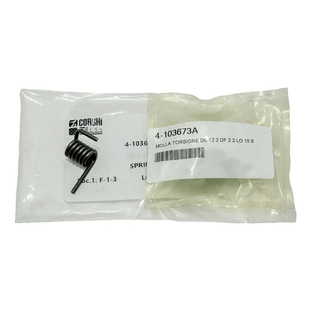 Corghi OEM Lever Return Spring 4 103673A - Replacement Part for Tire Changer Machines | Perfect for Auto Repair Shops & Tire Service Centers