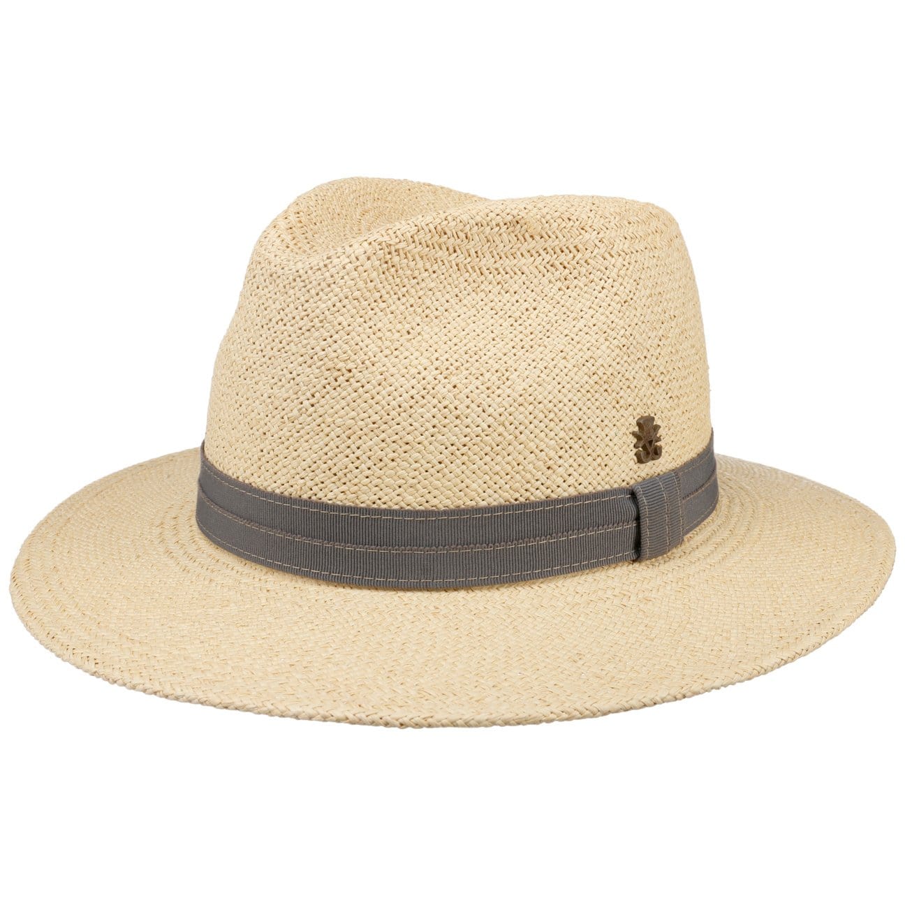 Andrew Farmer Panama Hat Zechbauer by Mayser - Premium Straw Fedora Hat for Men, Breathable Summer Sun Hat with Wide Brim, Perfect for Beach, Outdoor, Travel and Casual Wear