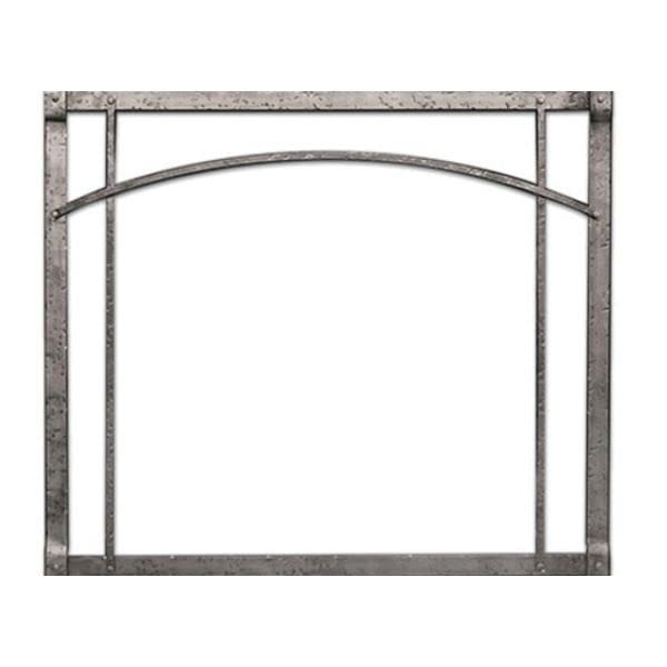 EMPIRE Forged Iron Arched Front Door - Premium Handcrafted Entry Door for Modern Homes | Perfect for Farmhouse, Craftsman & Traditional Style Houses
