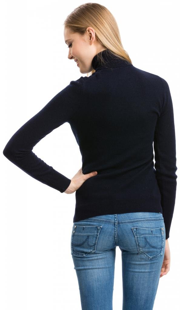 Luxury 100% Cashmere Turtleneck Sweater for Women - Soft Winter Pullover Medium Weight Knit Top - Perfect for Office Wear, Date Nights & Cold Weather Fashion