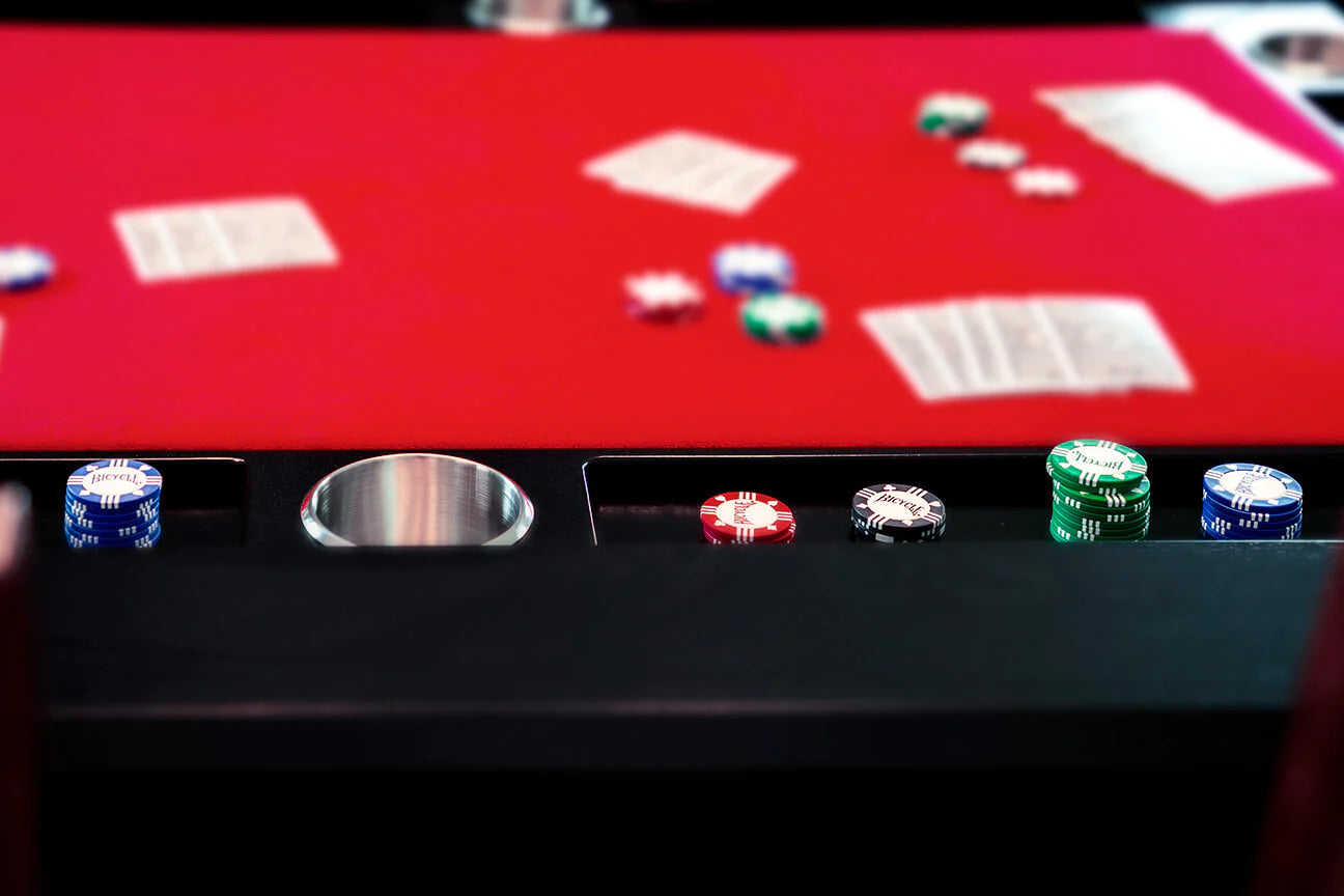 Premium Canada Billiard La Condo Poker Table - 84 Inch Dining & Game Table for Home, Casino Nights & Poker Parties | Multi-Functional for Dining, Card Games & Entertainment
