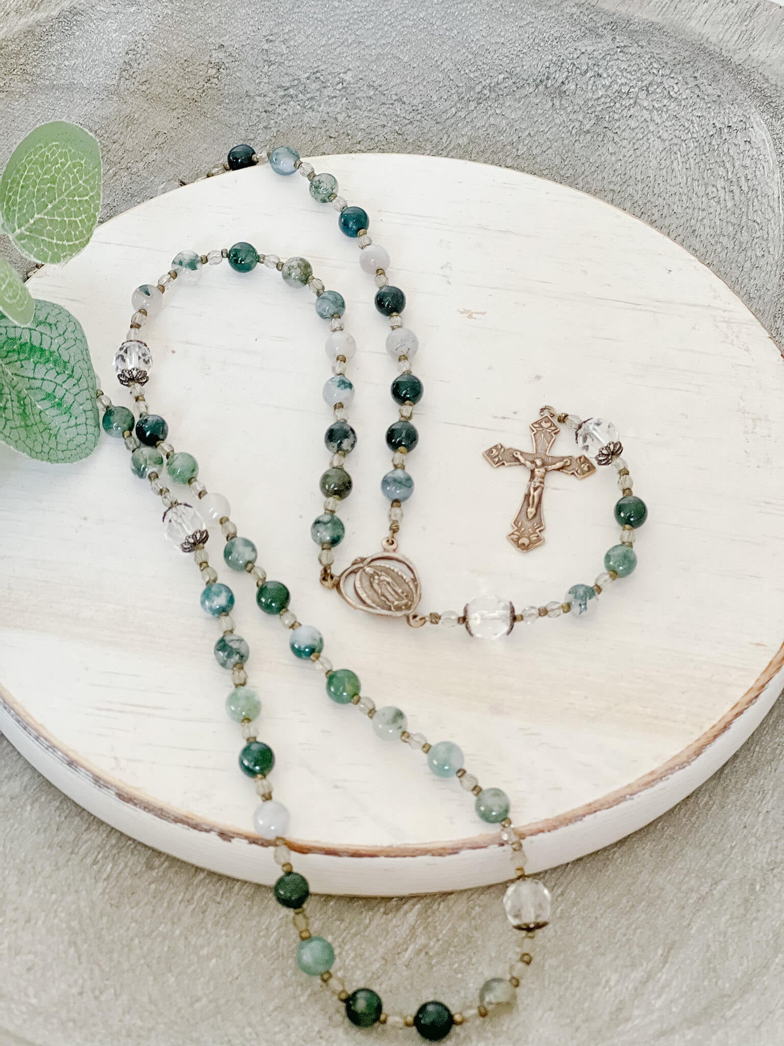 Our Lady of Guadalupe Rosary - Beautiful Catholic Prayer Beads for Devotion, Meditation & Spiritual Protection | Perfect for Daily Prayer, Church Use & Religious Gifts