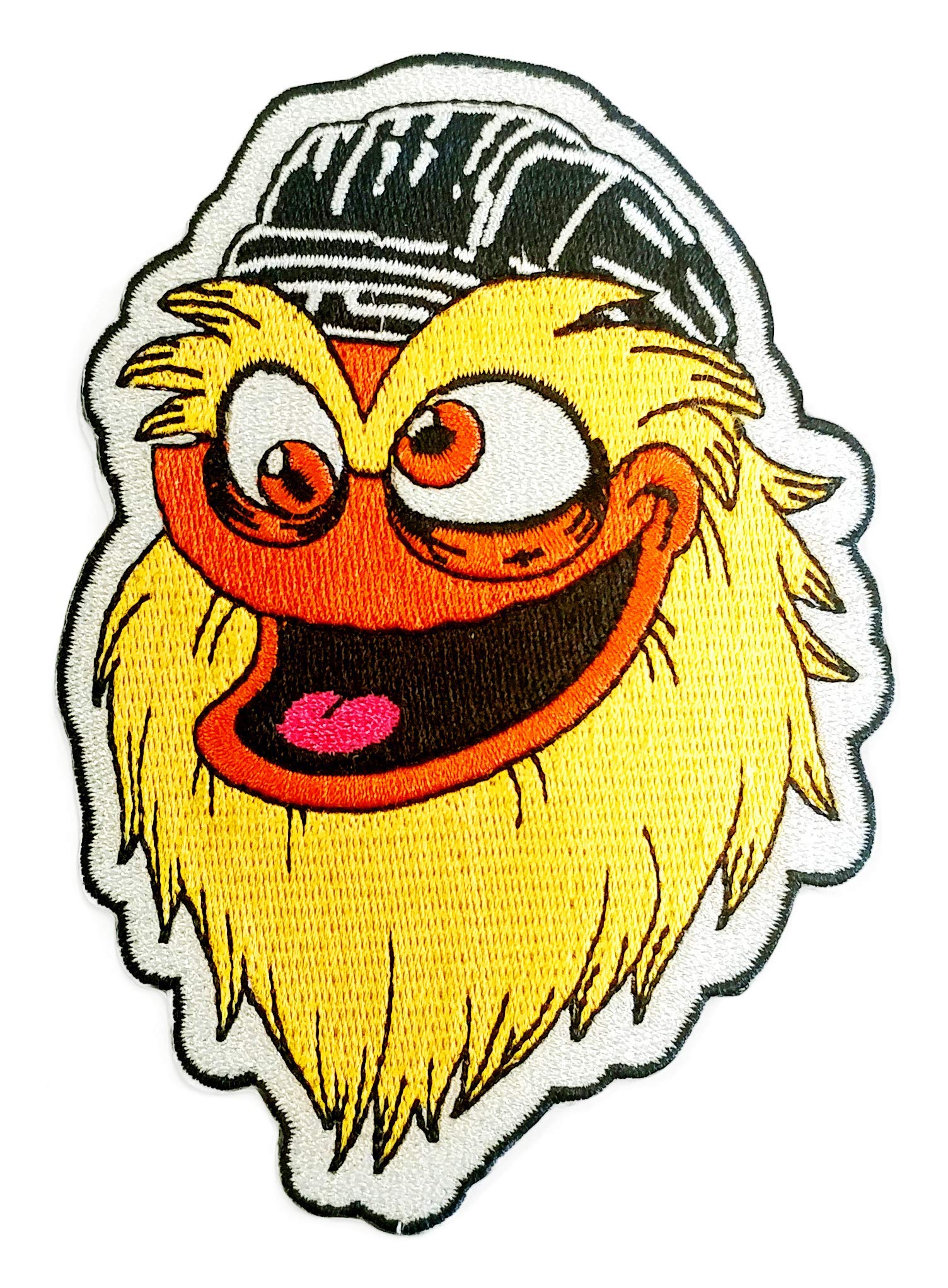Golden Gritty Philadelphia Iron On Patch - Durable Embroidered Badge for Jackets, Bags & DIY Crafts - Perfect for Customizing Denim, Backpacks & Hats