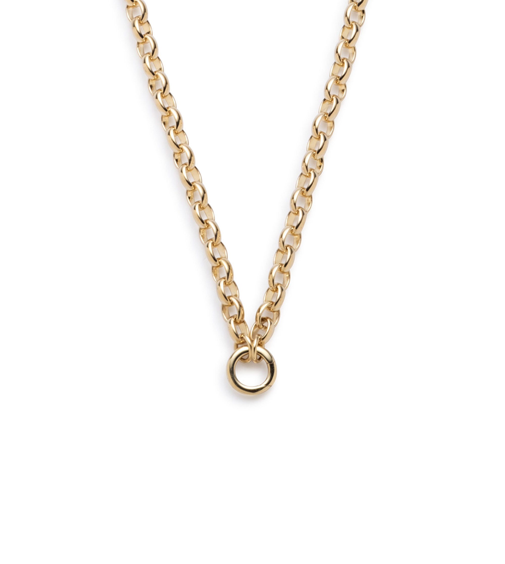 Heavy Duty Belcher Open Chain Necklace with Mini Chubby Annex Link - Perfect for Layering, Boho Jewelry & Everyday Fashion Accessories