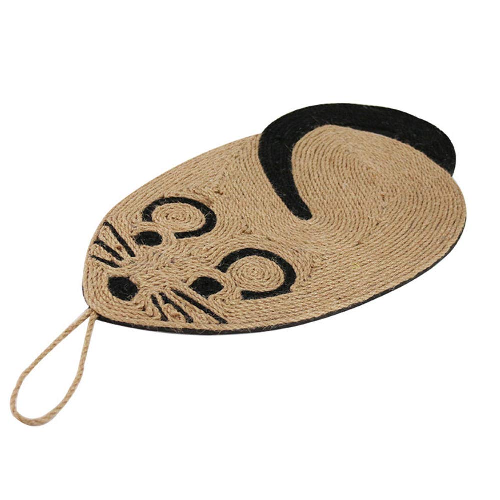 Premium Sisal Cat Scratch Board - 2 Pack Durable Cat Scratcher Mat with Soft Bed for Claw Care | Pet Scratching Post Toy for Furniture Protection & Stress Relief - Perfect for Kittens & Adult Cats