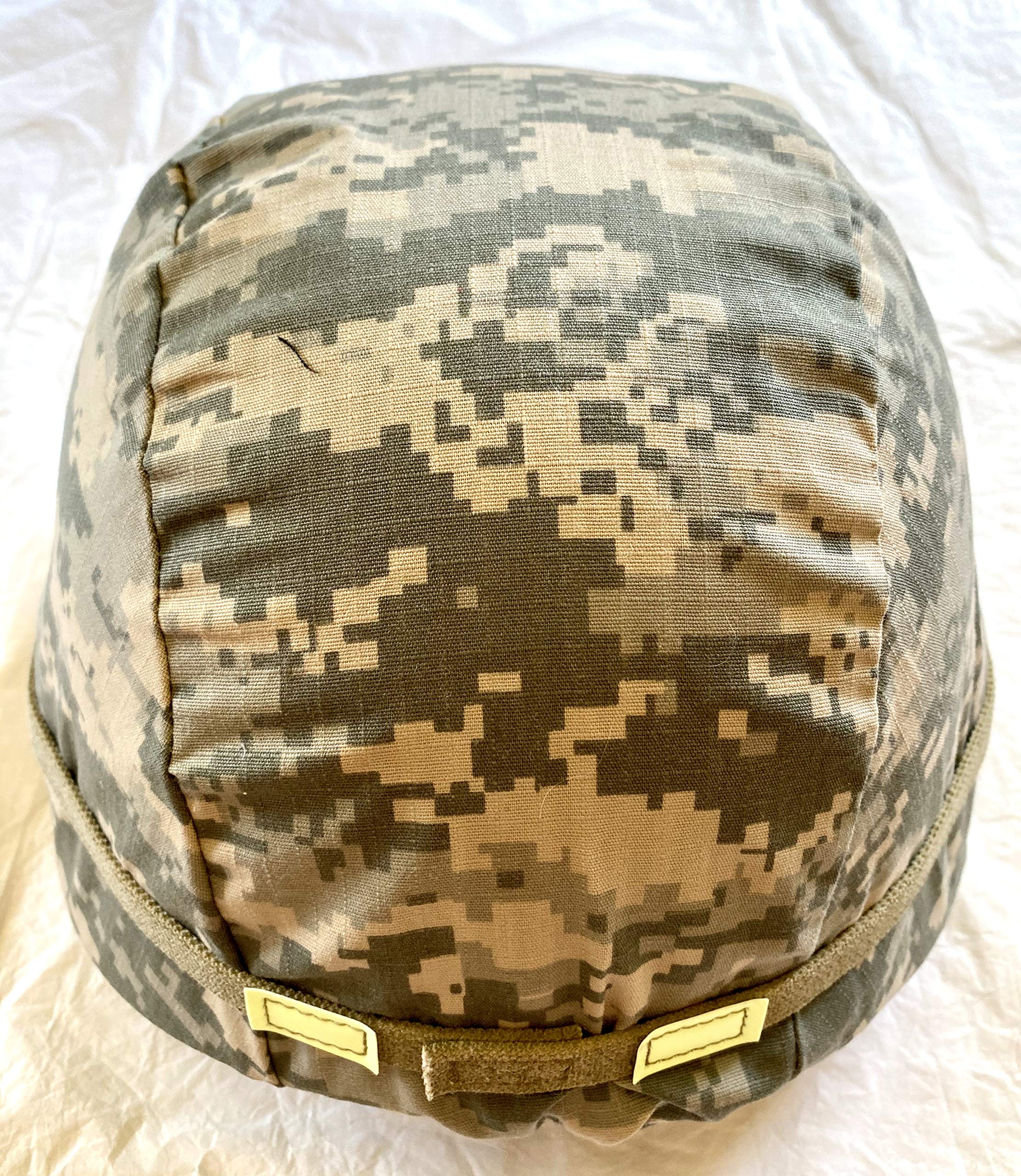 Original USGI PASGT Helmet with ACU Digital Camo Cover - Medium Size Military Tactical Gear for Airsoft, Paintball & Outdoor Survival