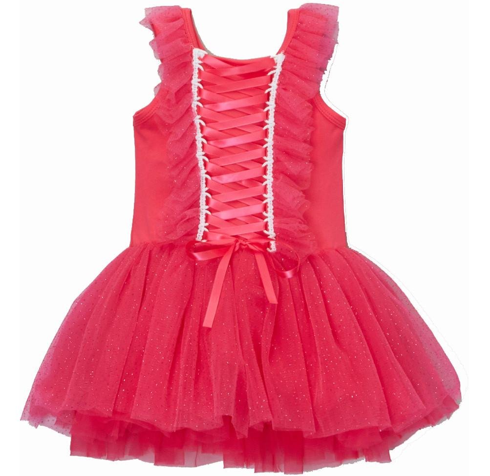 Hot Pink Princess Dress for Girls - Elegant Party Gown for Birthday, Pageant & Special Occasions
