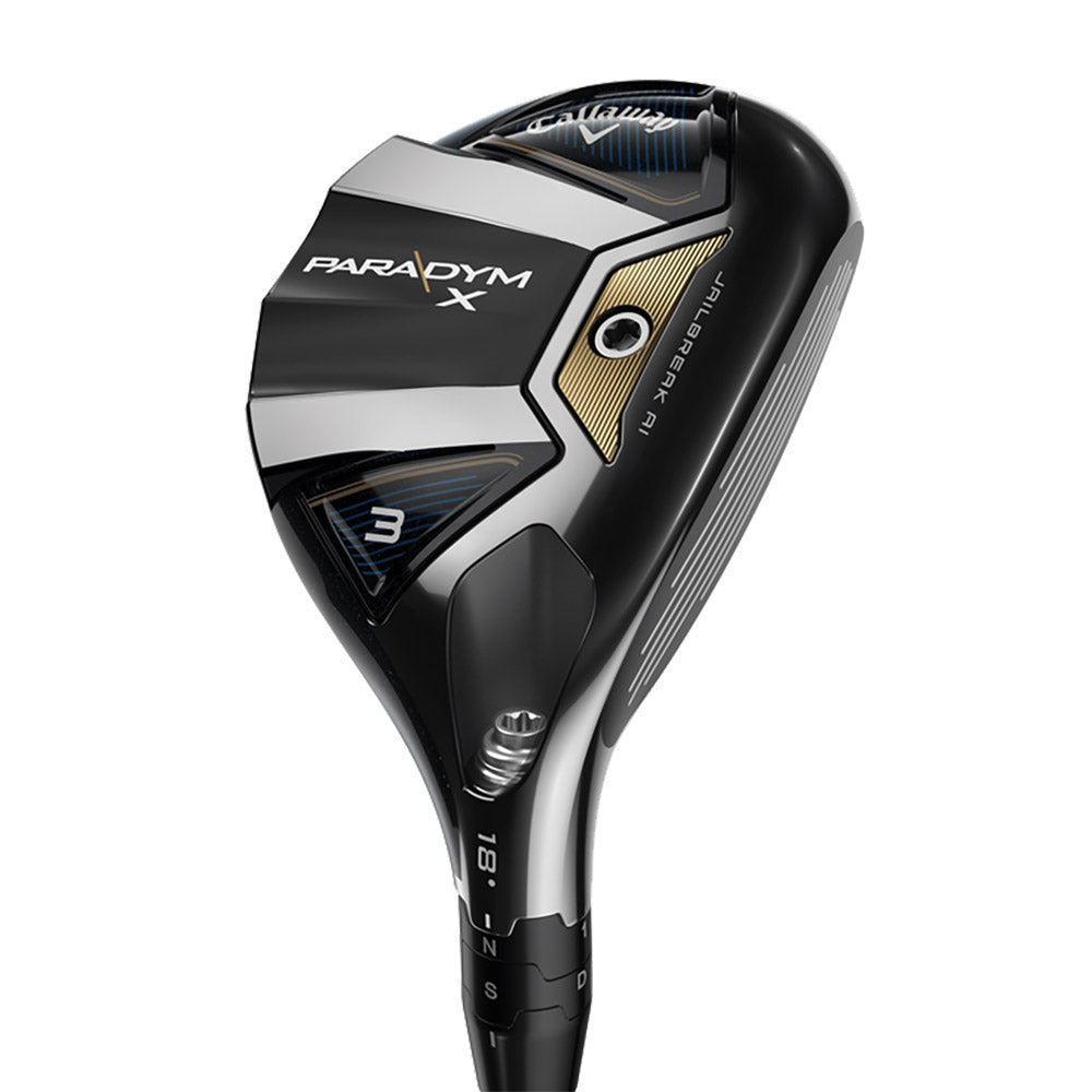 Callaway Paradym X Women's Right-Handed Golf Hybrid Club - Perfect for Fairway Shots and Long Approaches on the Course