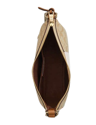 Coach Ellie File Bag in Signature Canvas with Stripe - Stylish Work Tote for Women, Perfect for Office, Business Meetings & Professional Carry