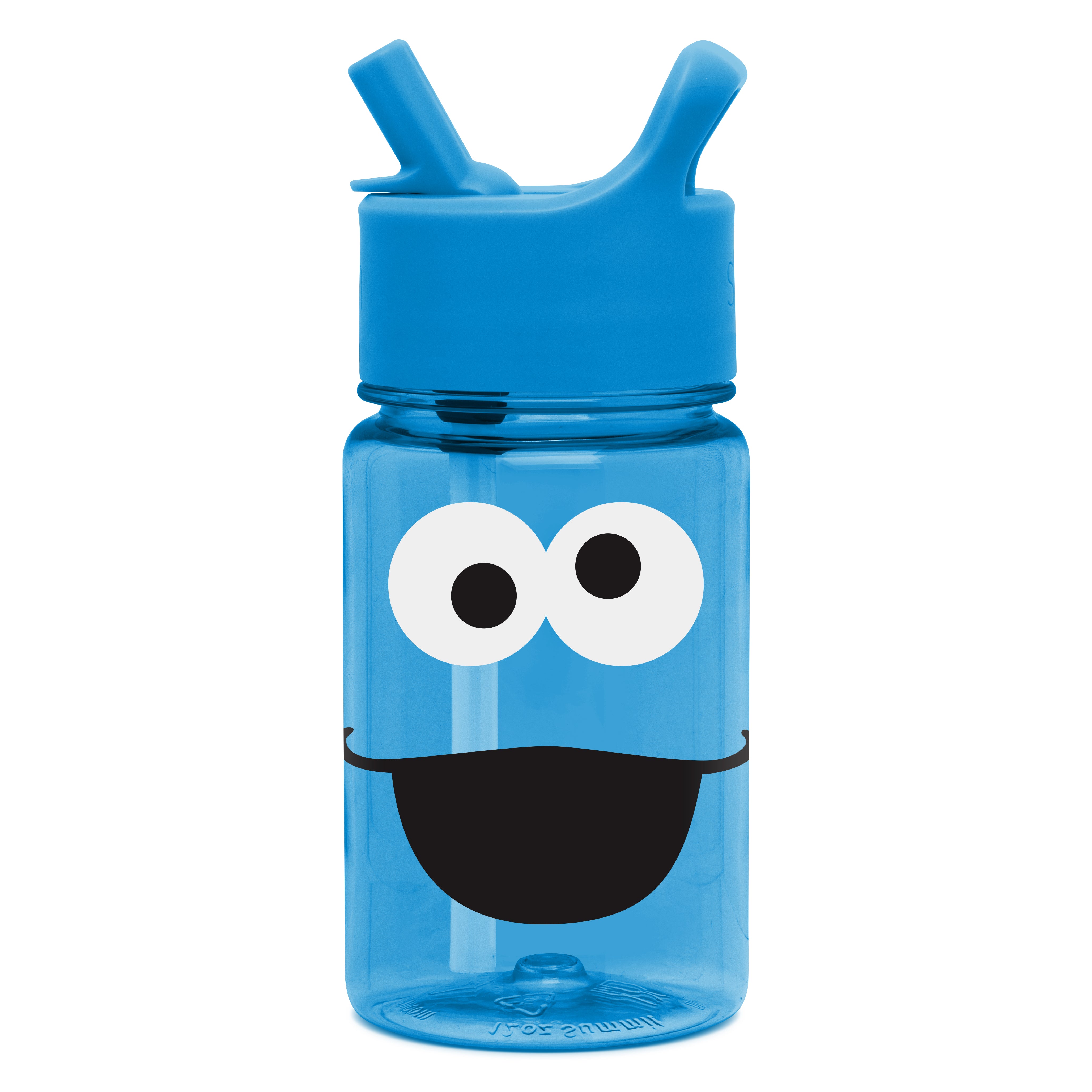 Summit Kids Plastic Water Bottle with Straw Lid - BPA Free Leak Proof Water Bottle for School, Sports & Outdoor Activities - Ideal for Boys and Girls Ages 3-12
