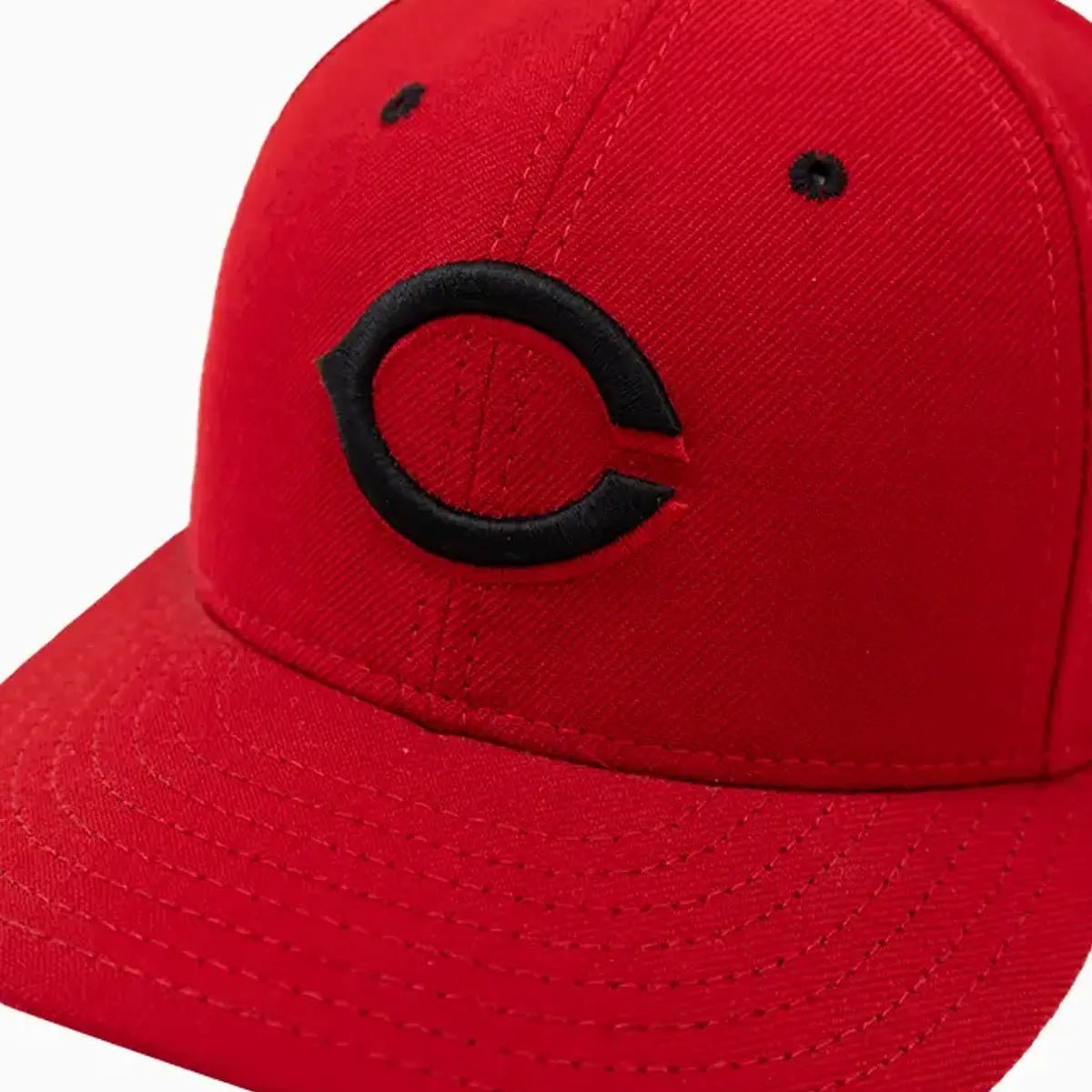 Official Cincinnati Reds MLB 59FIFTY Fitted Baseball Cap - Adjustable Snapback Hat for Men & Women - Perfect for Games, Sports & Casual Wear