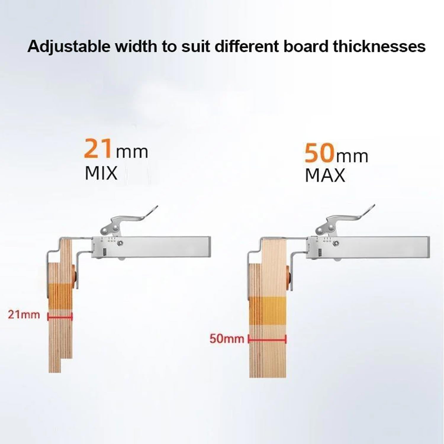 Adjustable Drawer Fixing Clamp - Heavy Duty Cabinet Stabilizer for Furniture Assembly & Repair - Universal Width Adjustment (1pc) - Perfect for DIY Home Improvement & Cabinet Installation