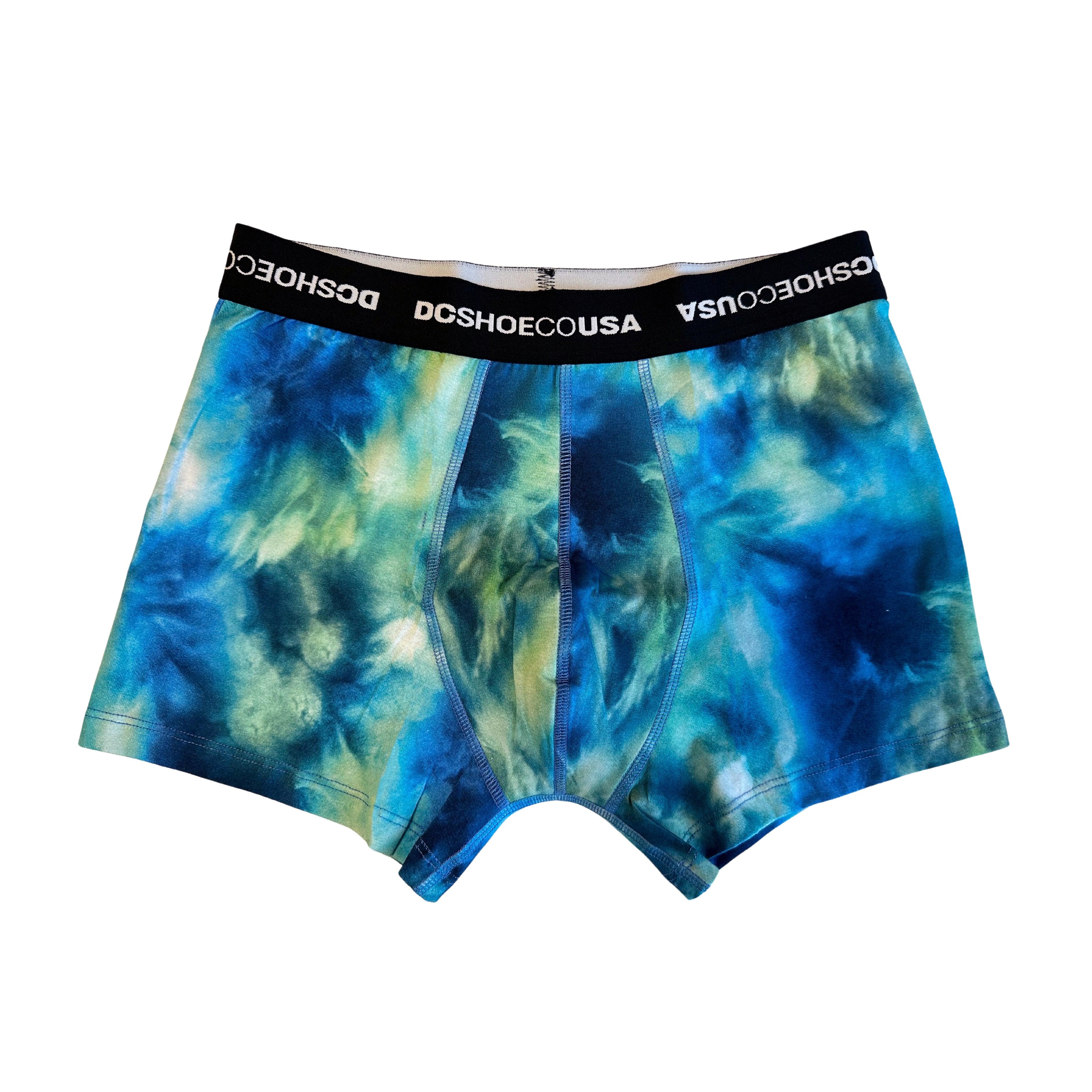 Boxer DC Woosley Ice Dye Batik Shorts - Trendy Tie-Dye Swim Trunks for Men - Perfect for Beach, Pool, and Summer Vacations