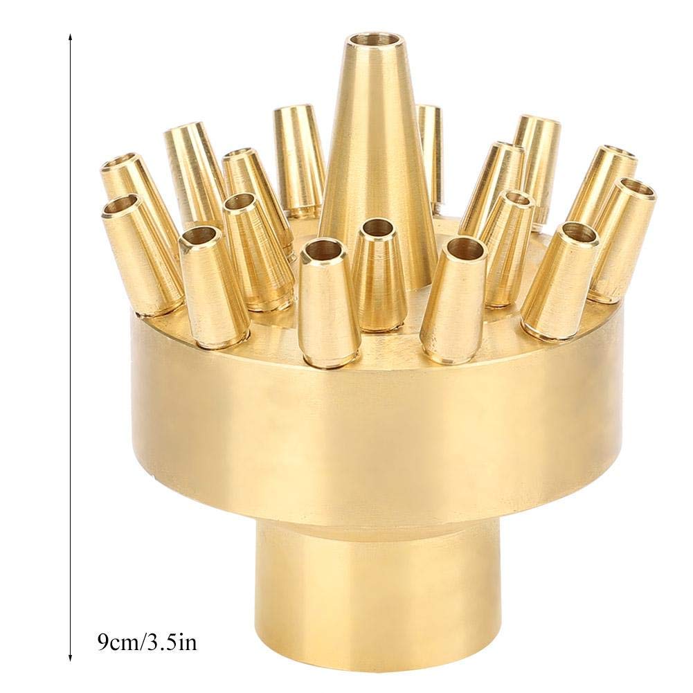 Fdit 1 Inch Female Thread Pond Fountain Nozzle - Garden Water Fountain Spray Sprinkler Head for Outdoor Ponds, Waterfalls & Decorative Fountains