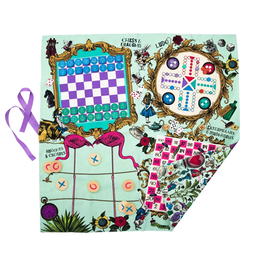 Alice's Party Games Mat - Fun Interactive Floor Mat for Kids & Adults - Perfect for Family Game Nights, Birthday Parties & Indoor Activities