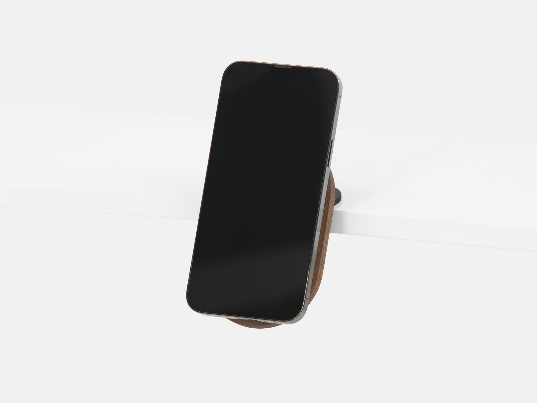 Magnetic MagSafe iPhone Stand for Desk - Secure Phone Holder for iPhone 12/13/14/15 Pro/Max - Perfect for Home Office, Bedside & Car Use
