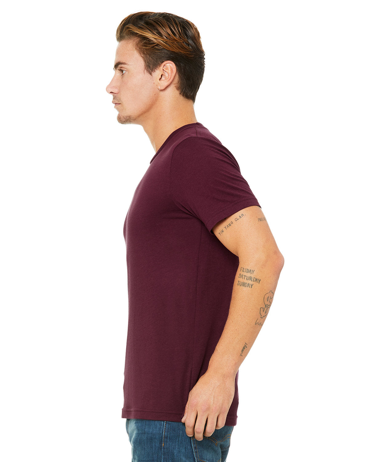 Bella + Canvas 3413C Unisex Triblend T-Shirt - Soft Comfortable Short Sleeve Tee for Men & Women - Perfect for Casual Wear, Gym, and Everyday Outfits