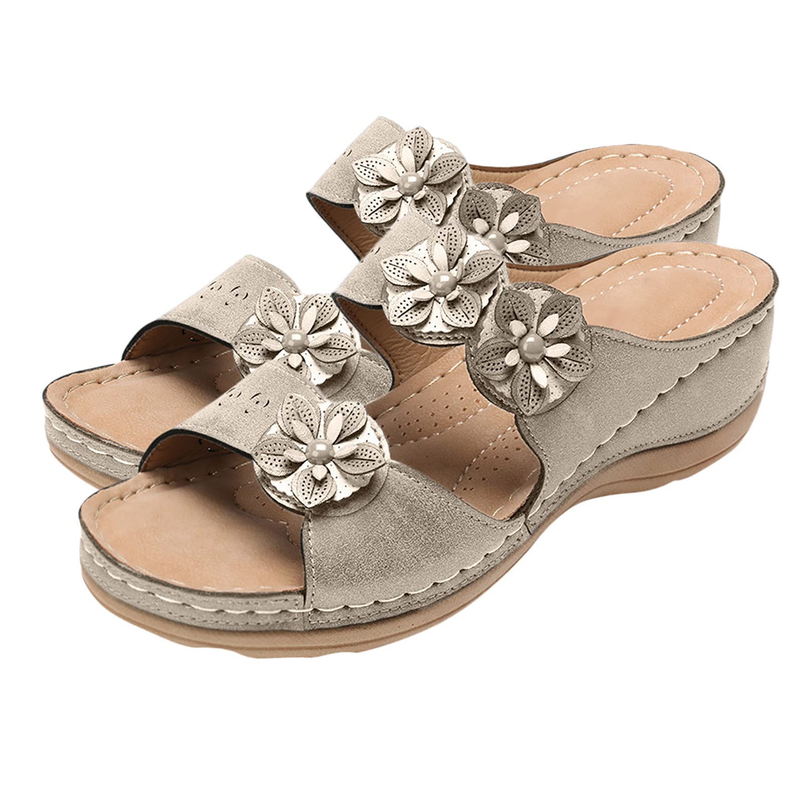 Electric Slippers for Women - Open Toe Summer Indoor Slippers with Non-Slip Grippers, Washable & Comfortable, Size 11 - Perfect for Home, Spa, and Relaxation