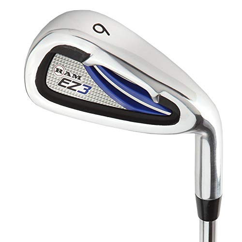 RAM Golf EZ3 Men's Complete Golf Clubs Set with Stand Bag - Graphite/Steel Shafts for Improved Swing and Accuracy on the Course