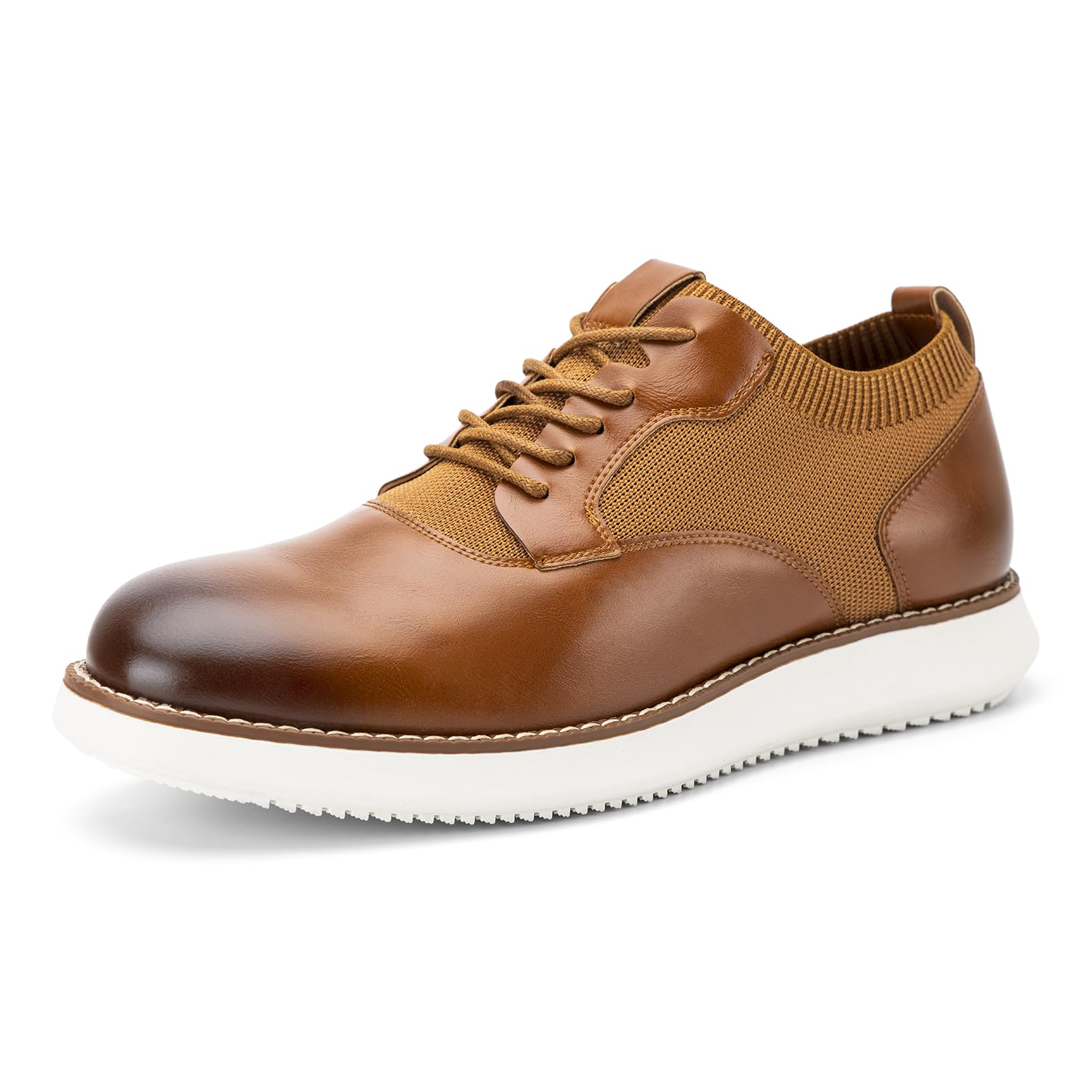 Meijiana Men's Oxford Dress Shoes - Lightweight Lace-Up Formal Shoes for Business & Wedding | Comfortable Office & Evening Wear