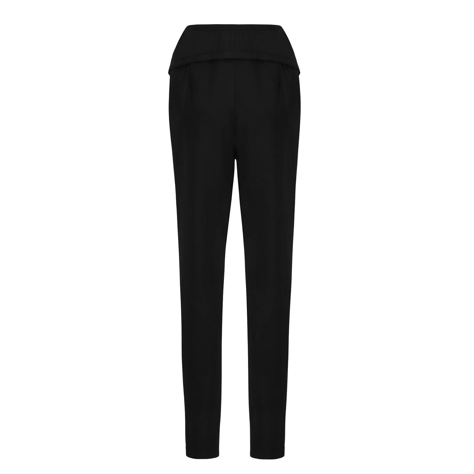 Lykmera Women's Maternity Pants - Stretchy Over The Bump Pregnancy Capris for Work & Casual Wear - Comfortable Workout & Office Maternity Clothes for Expecting Moms