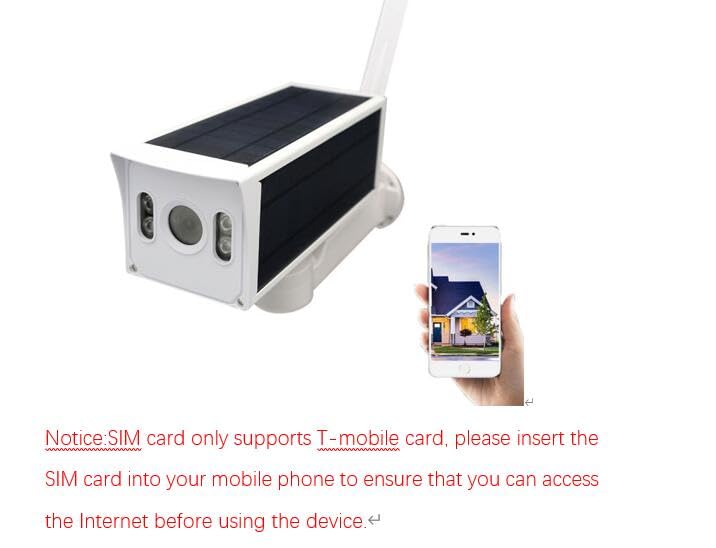 3G/4G Solar Security Camera - 1080P HD, AI Night Vision, Solar/Rechargeable Battery Powered, Low Power Consumption, Continuous Recording, Includes Micro SD Card - Ideal for Outdoor Home, Farm, and Business Surveillance