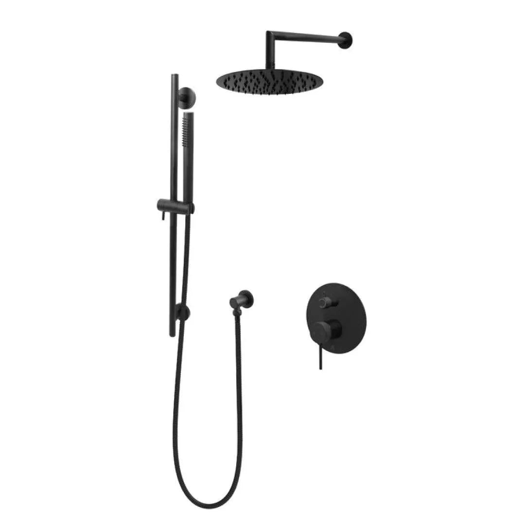 Premium Shower System B54200 W10AZ - High Pressure Rainfall Showerhead with Adjustable Settings for Spa-Like Bathroom Experience