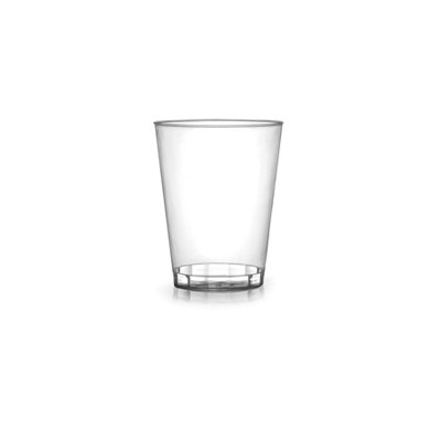 2500 ct. 1 oz. Clear Plastic Shot Glasses Bulk - #FL-401-CL - Perfect for Bars, Parties, Restaurants & Events