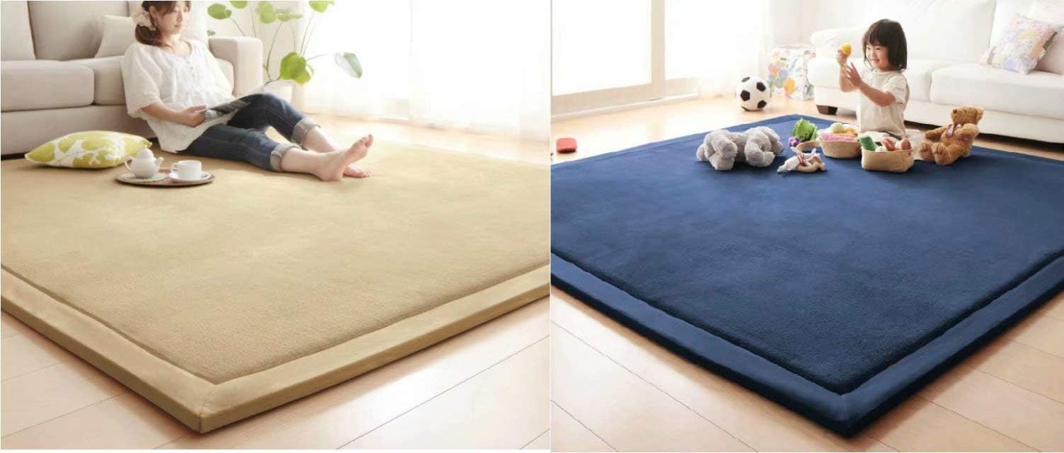 V-Mix Baby Play Mat - 6.6x6.6Ft Non-Slip Nursery Rug for Babies & Toddlers | 1.18