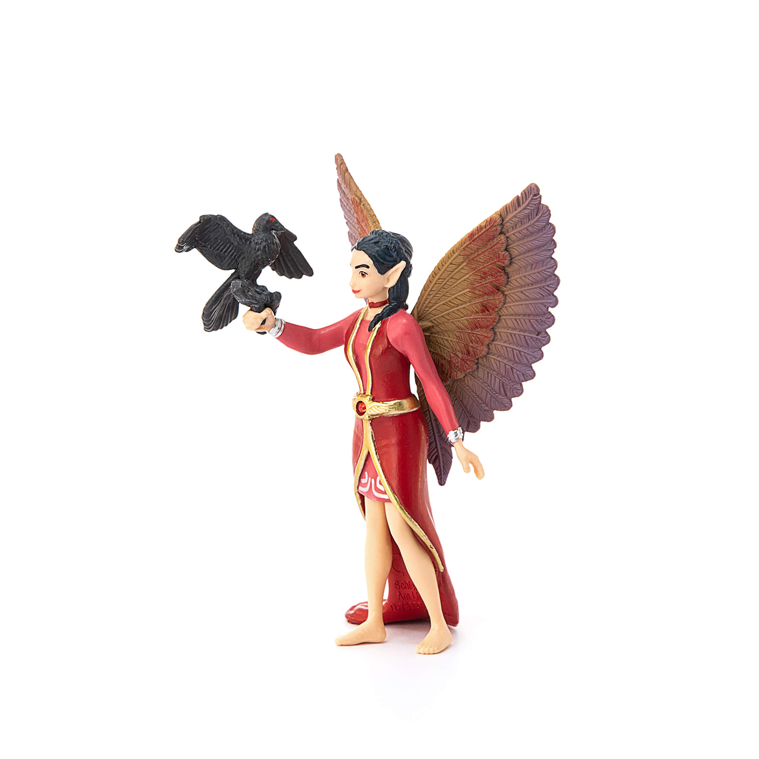Schleich Bayala Movie Fairy Princess and The Unicorn Character Toy Set - Fairy Nuray with Raven Munyn, Fantasy Play Figure for Kids Ages 5+ | Perfect for Imaginative Play, Storytelling & Collectible Displays
