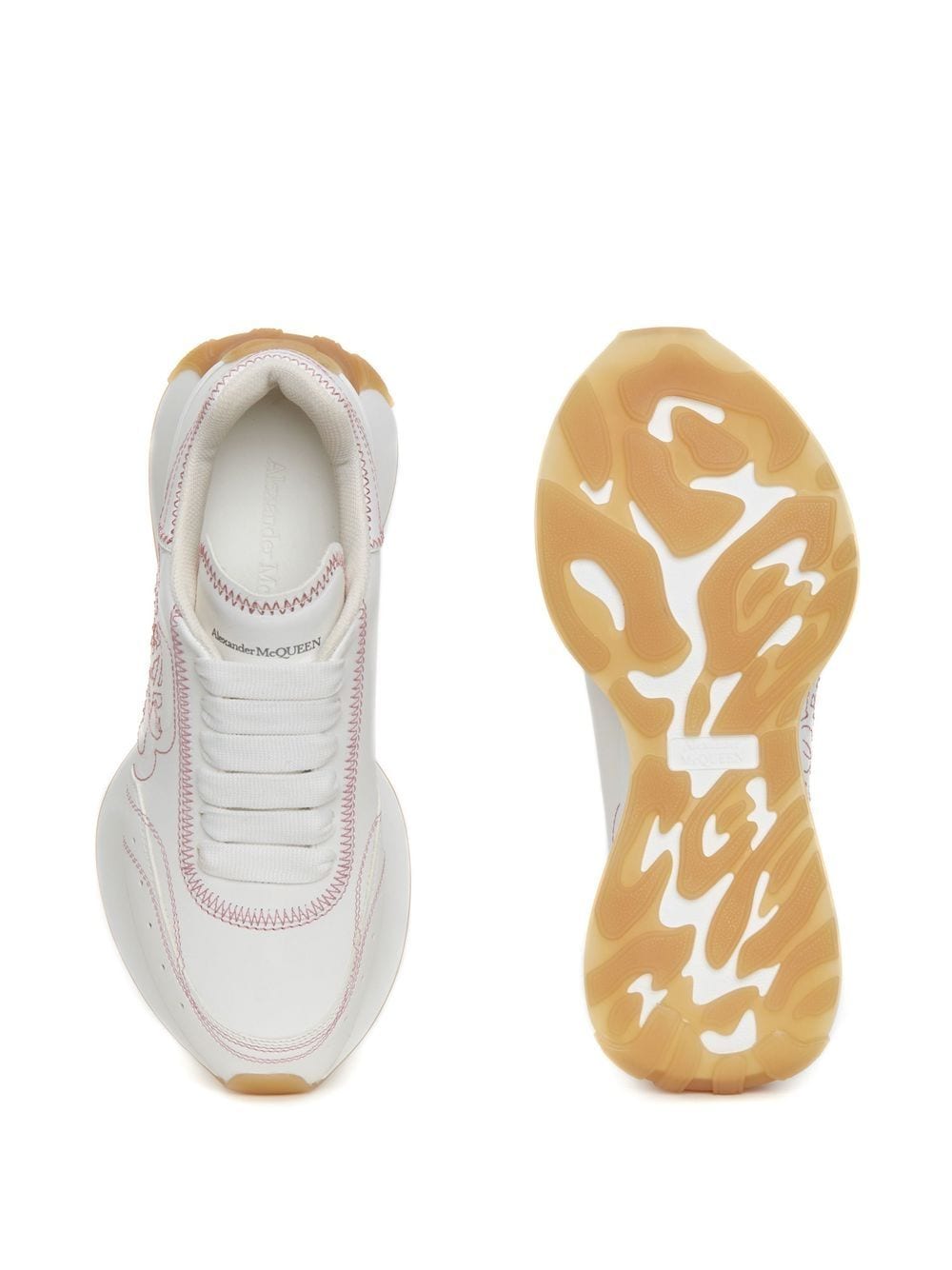 Alexander McQueen White Sneakers for Women - Luxury Fashion Designer Shoes for Casual & Streetwear Outfits