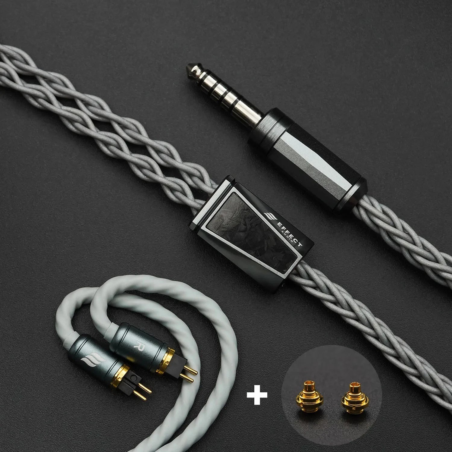 Premium Effect Audio Signature Series Eros S 8-Wire Earphone Cable with ConX Interchangeable Connector - High-Quality Audio Upgrade for Audiophiles & Musicians - Perfect for Studio Recording, Live Performances & Hi-Fi Listening