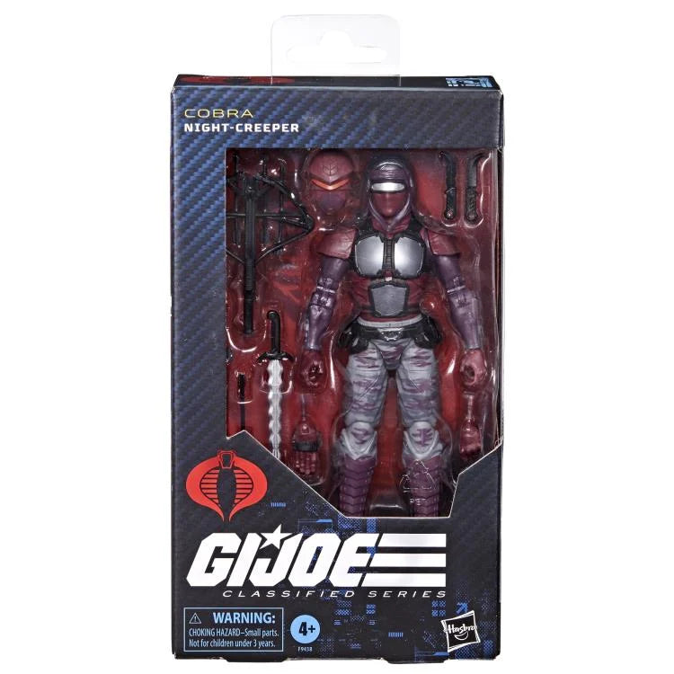G.I. Joe Classified Series Night Creeper Action Figure - 6-Inch Collectible Military Toy for Display & Play - Perfect for G.I. Joe Fans & Collectors